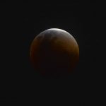 Eclipse total da lua.