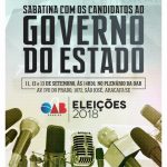cartaz da sabatina